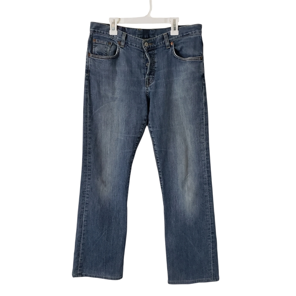 Lucky Brand by Gene Montesano Classic Rider Jeans Y2K‎ Made In USA Size 8/29 VTG